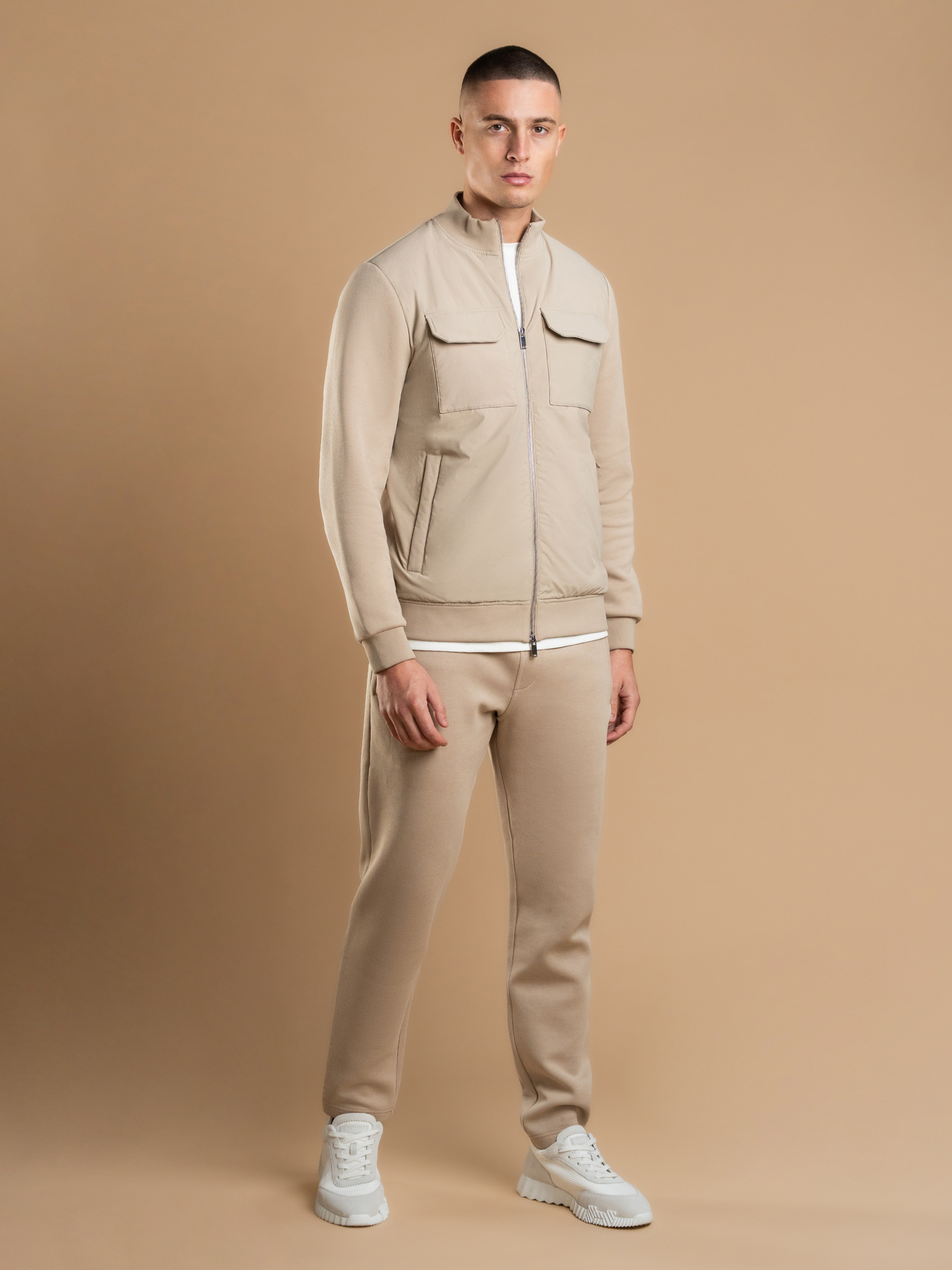 Beige Hybrid Suit