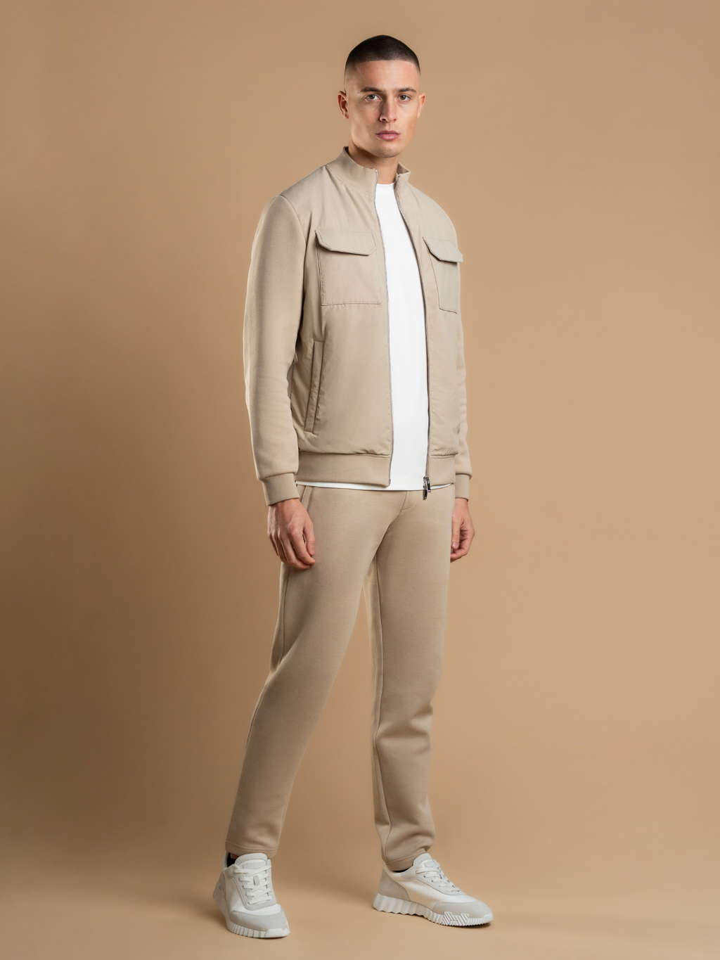 Beige Hybrid Suit