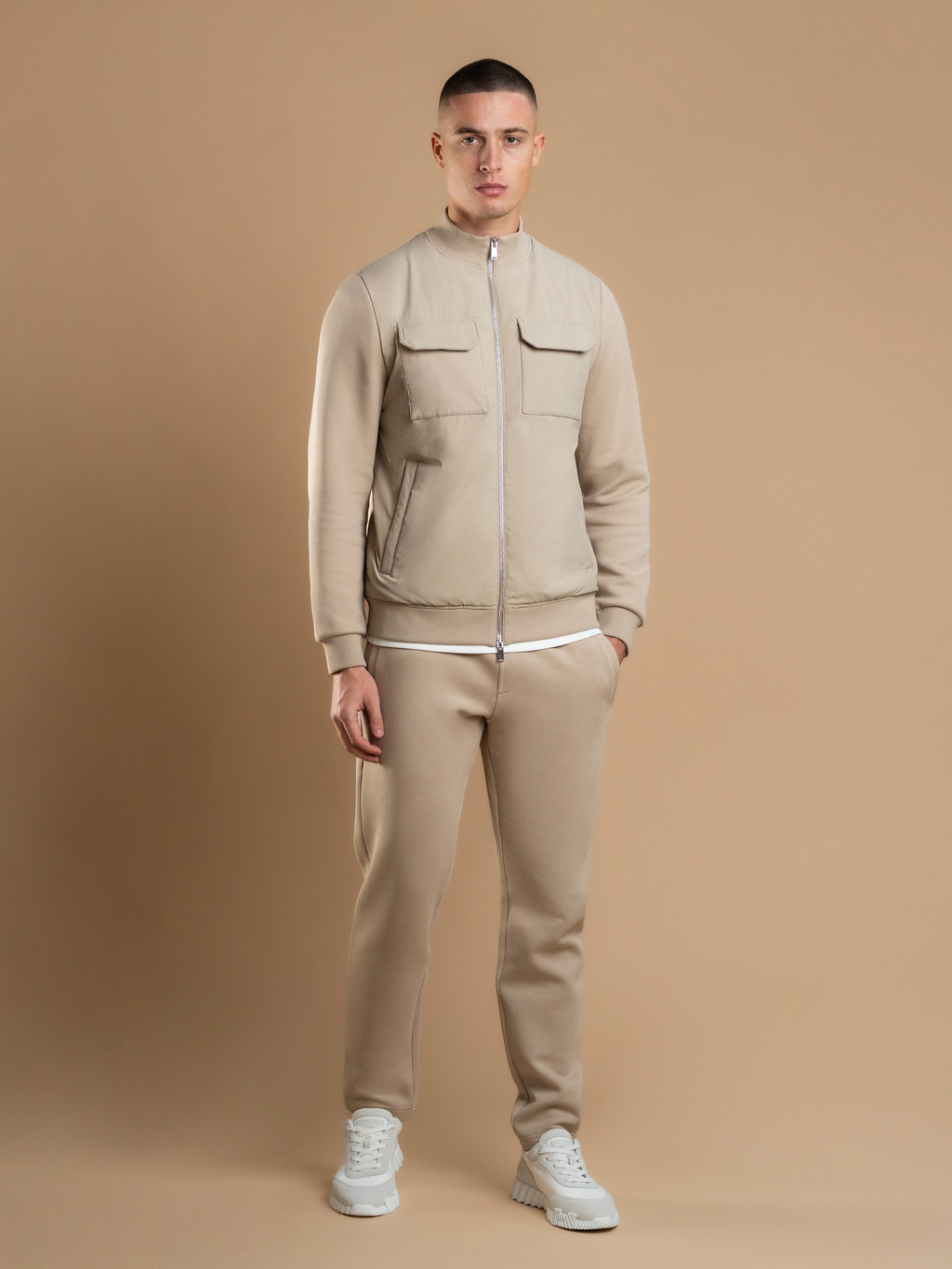 Beige Hybrid Suit