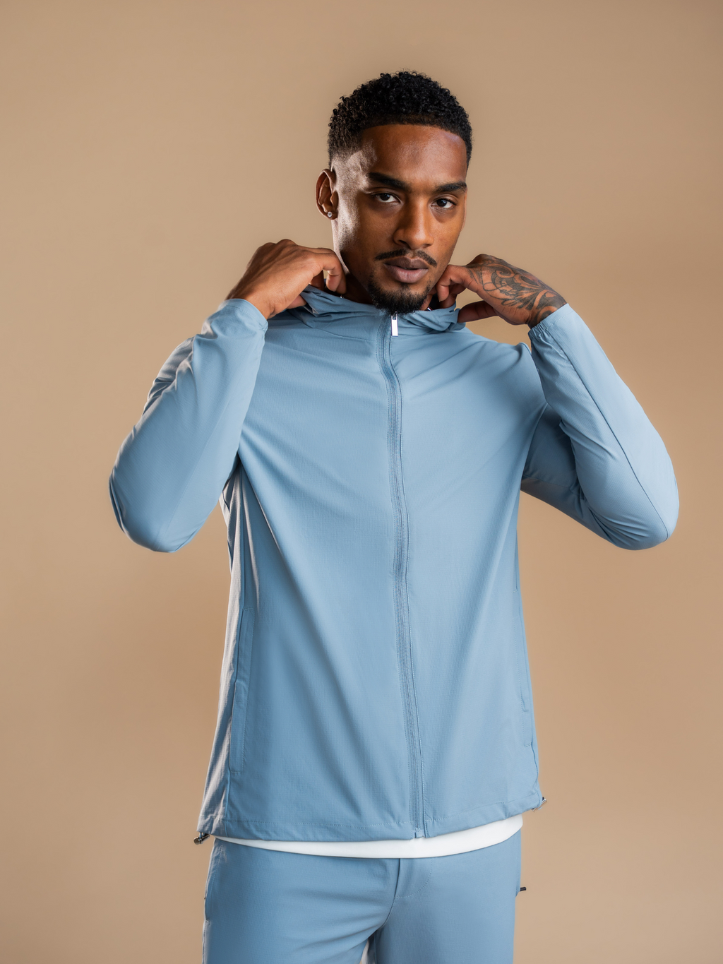 Ocean Blue Tech Suit