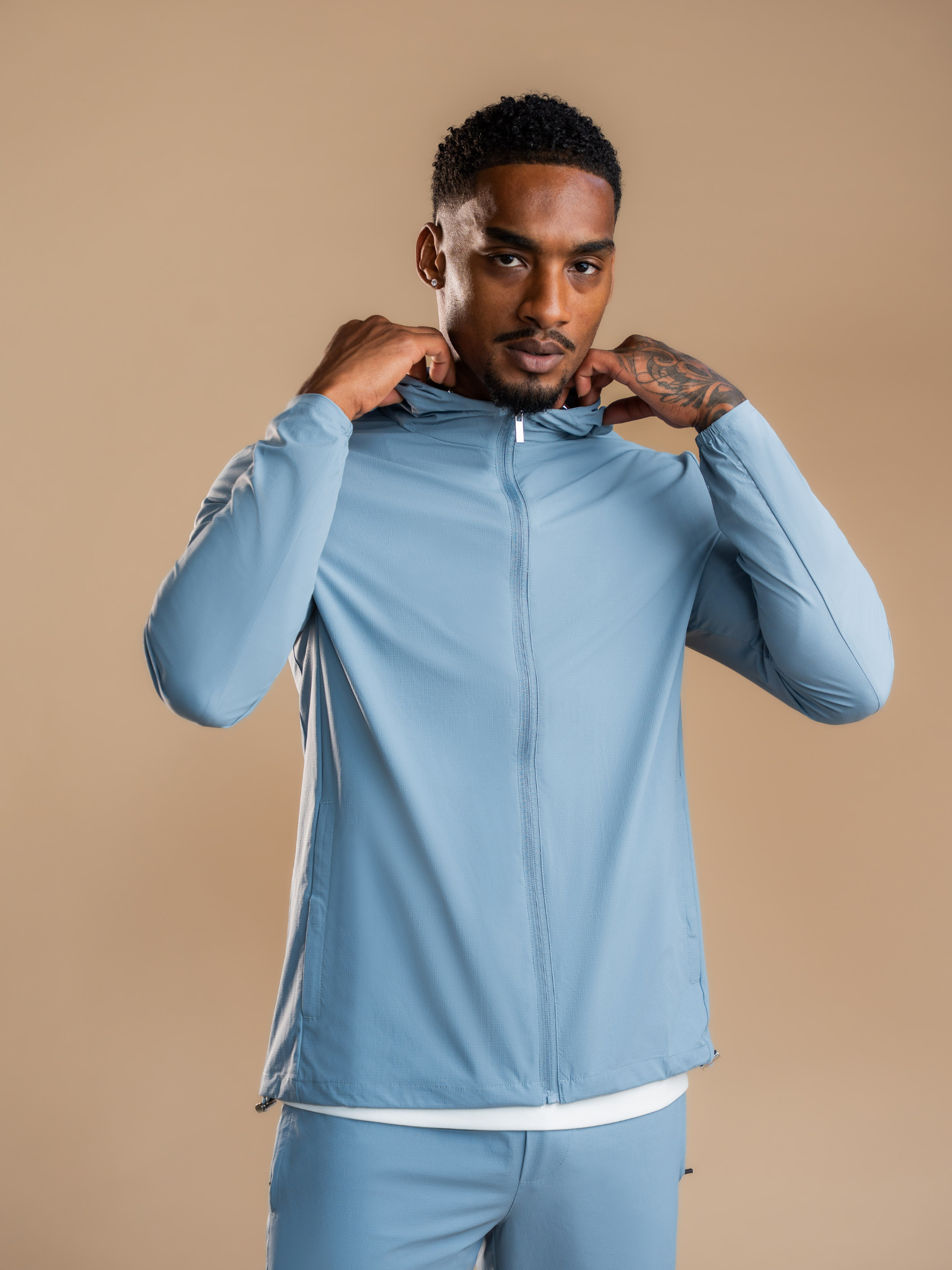 Ocean Blue Tech Suit