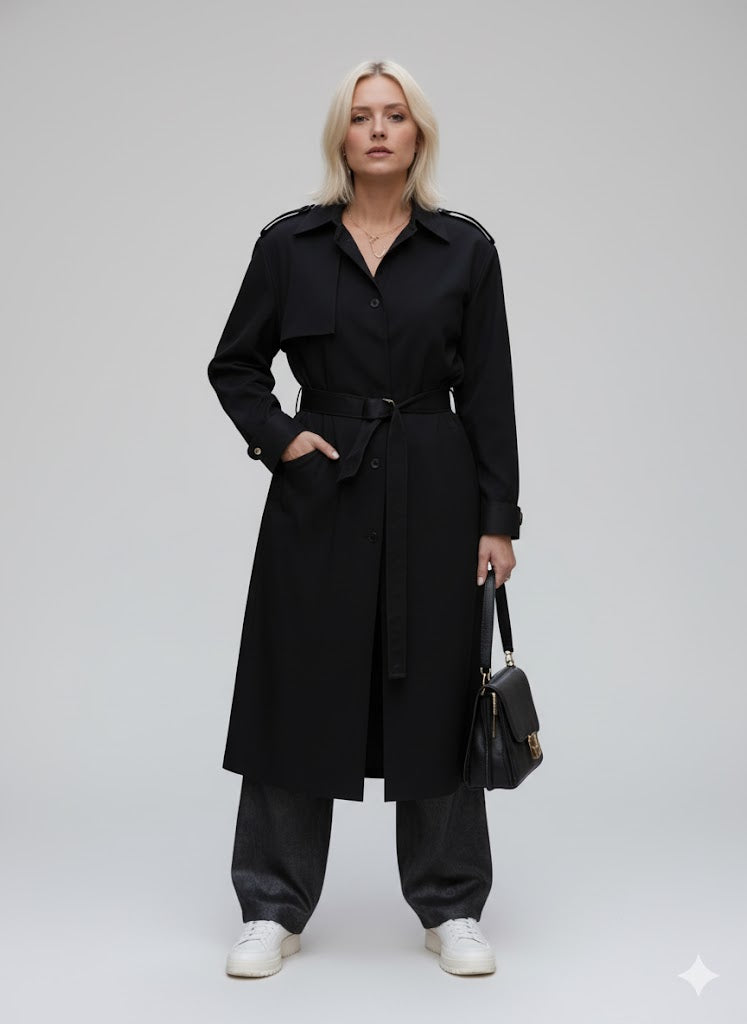 Women's New Long Casual Overcoat